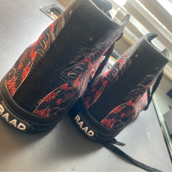 Japanese Koi Patterns Hightops - Picture 3 of 3